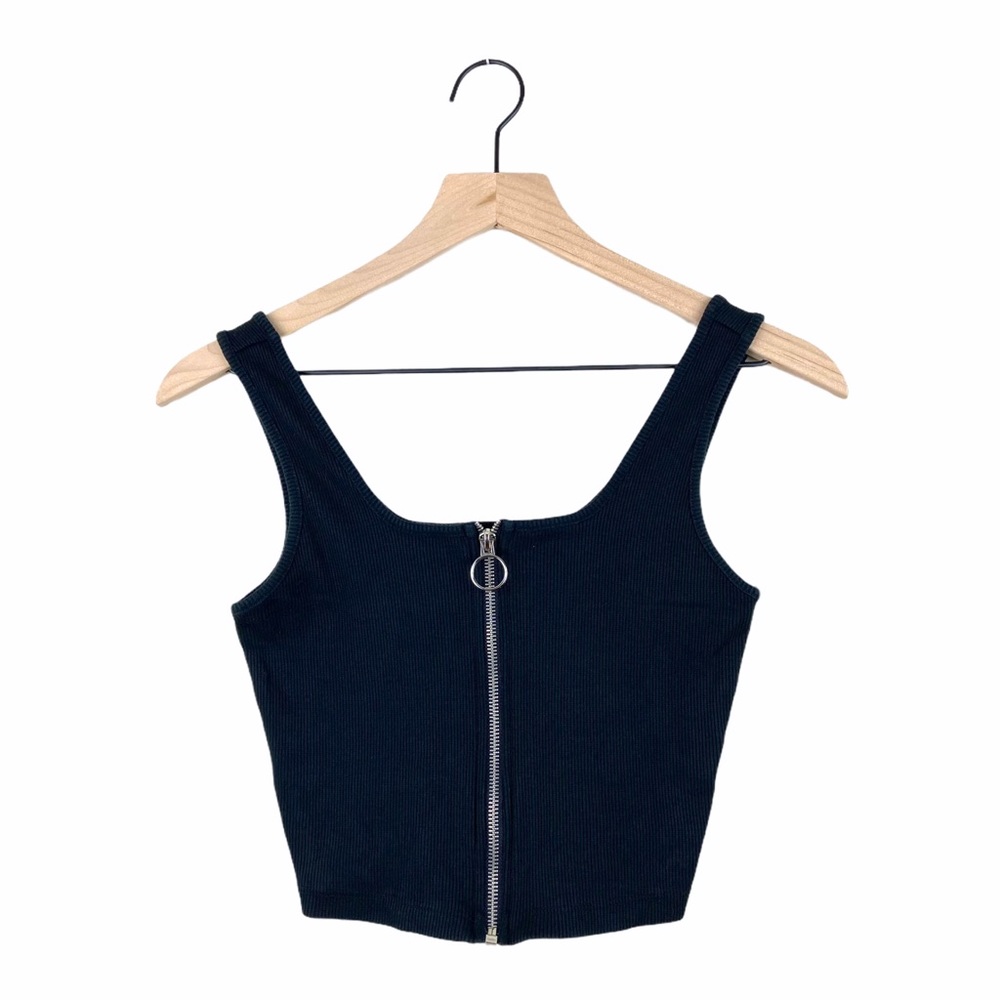 wild fable Cropped Tank XS Black